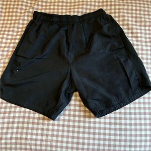 Men's Black Athletic Shorts